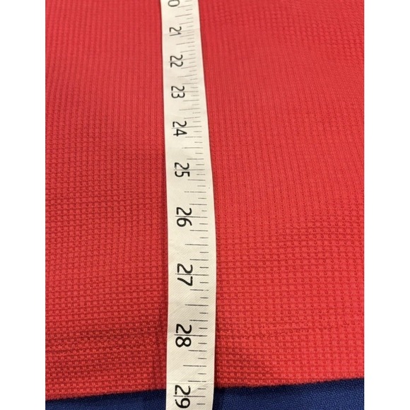 Vintage Quacker Factory 2X Blouse 100 % Cotton Waffle Knit Pink Rhinestone NWT - Picture 10 of 11